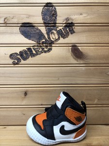 jordan 1 crib bootie orange