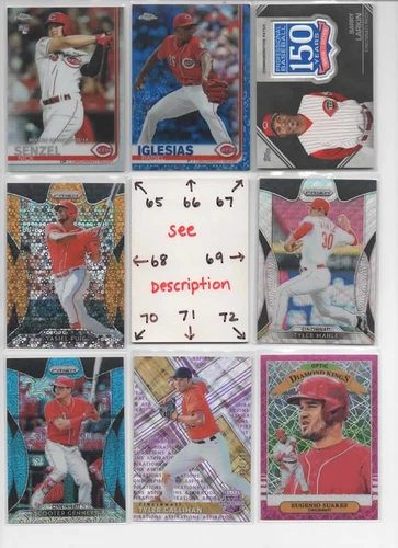 NEW Cincinnati Reds U-PICK Serial #'d JERS AUTO Rookies INDIA VOTTO GREENE DUNN