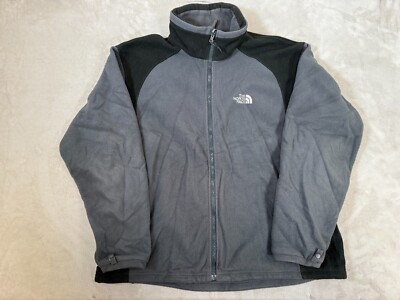 North Face Jacket Mens Large Black Summit Series Full Zip Mock Neck Weathergear