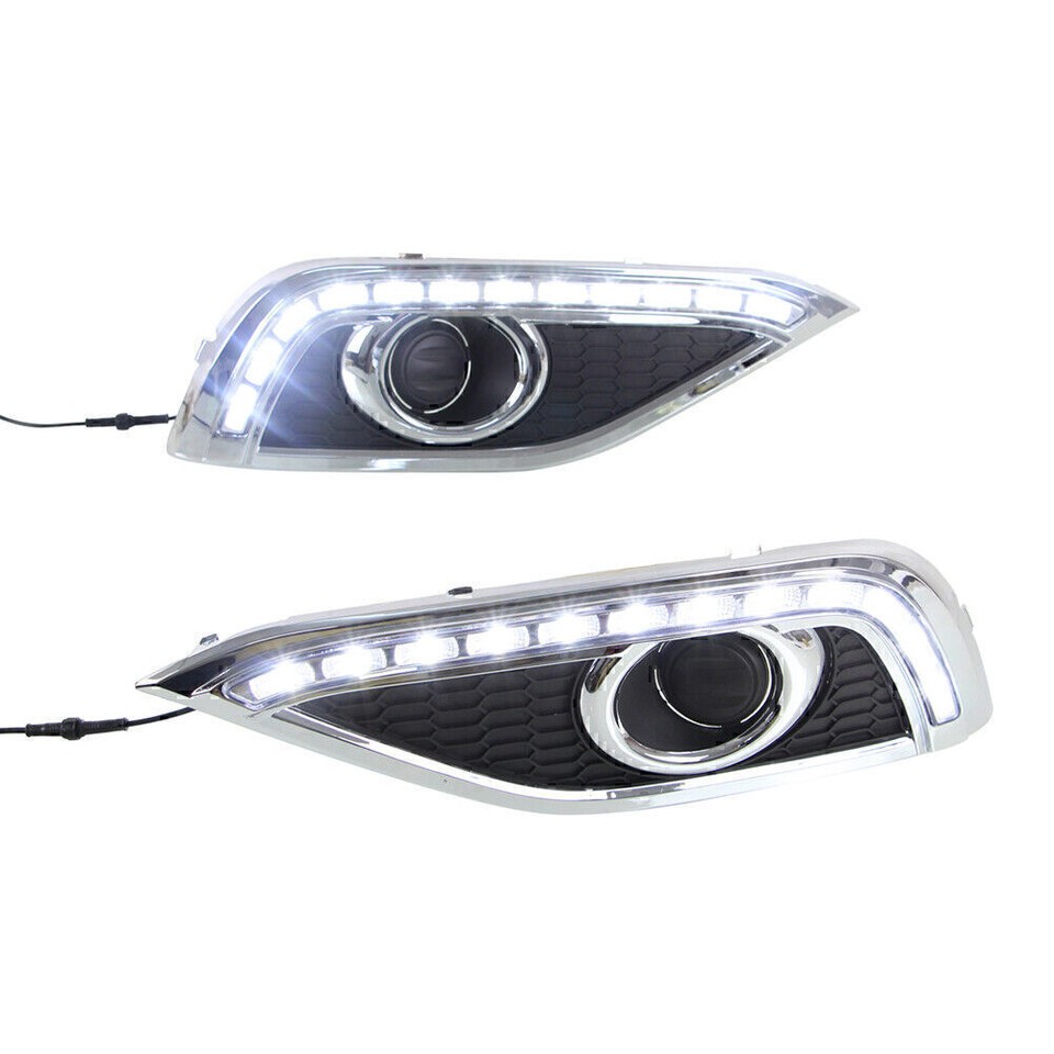 2 Pcs LED Daytime Running Light DRL Lamp Fit For Honda CRV CRV 2012