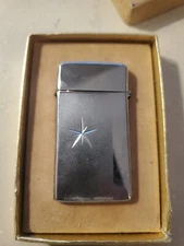 Vintage Scripto atomic star burst cigarette tobacco lighter butane smoking