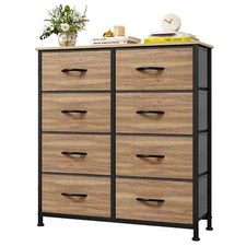 Cajonera De Tela Comoda Con 8 Cajones Para Ropa Habitacion Moderna En Oferta New