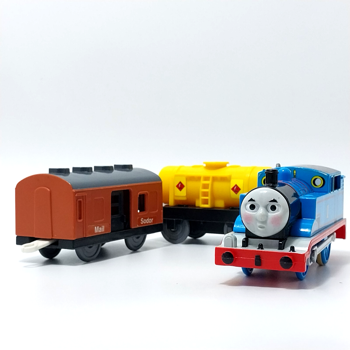 Pink Face Thomas & Friends Motorized Trackmaster Plarail Train