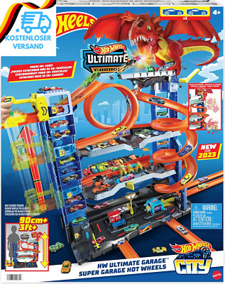 Hot Wheels Let'S Race Netflix - Ultimative Garage - Mehrere Ebenen Parkgarage, 3