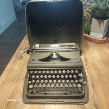 Macchina da scrivere Triumph Perfekt 1^ serie tasti tondi 1950 funzionante