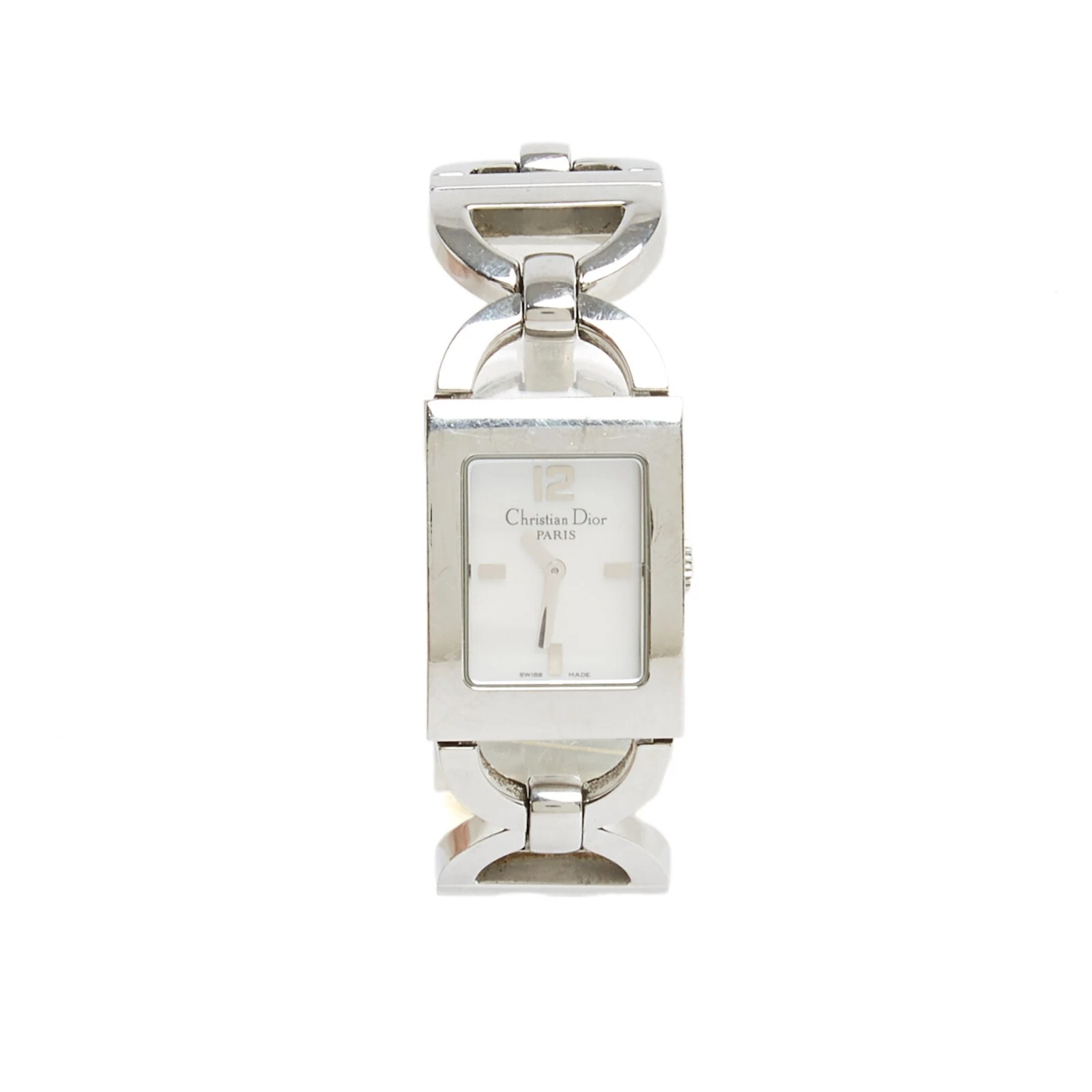 Christian Dior Montre Malice Circa 2005 Malice CD Full Steel Quartz wrist Watch