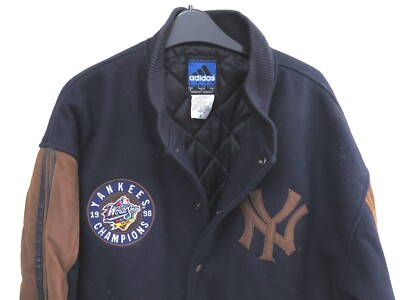 Yankees New York 1998 World Series MLB Players Jacket Adidas S