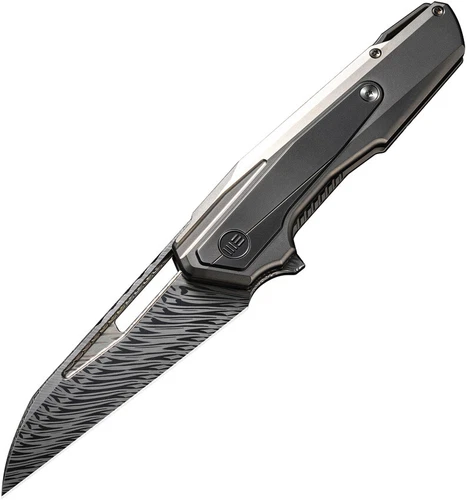 New We Knife Co Ltd Falcaria Framelock Damasteel WE23012B-DS1