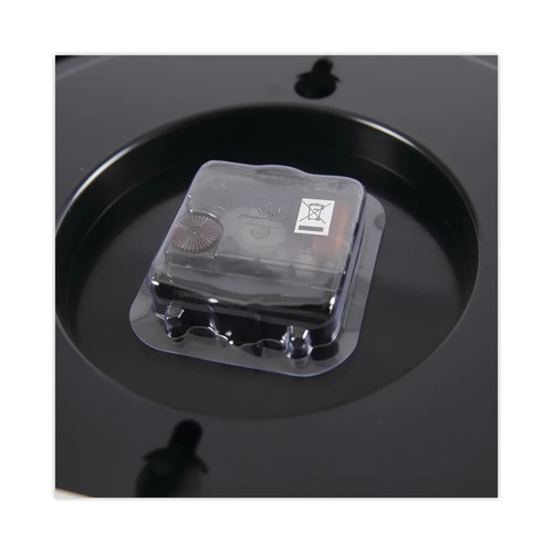 Universal Indoor/Outdoor Clock, 13 1/2", Black - Picture 6 of 6