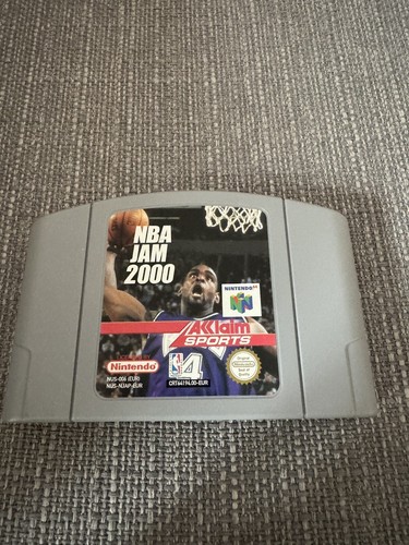 NBA Jam 2000 PAL Nintendo N64 boxed video game Complete with manual !!!!!!!!!!! - Picture 4 of 11