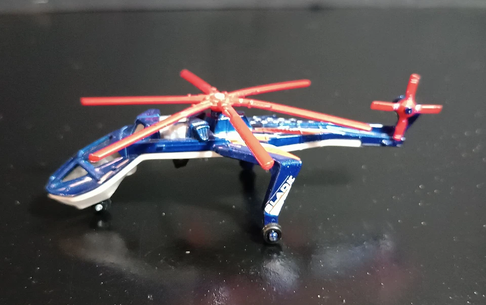 MATCHBOX 2014 SKY BUSTERS SB-100 BLADE FORCE BFV81 HELICOPTER DIECAST TOY - Image 4 of 4