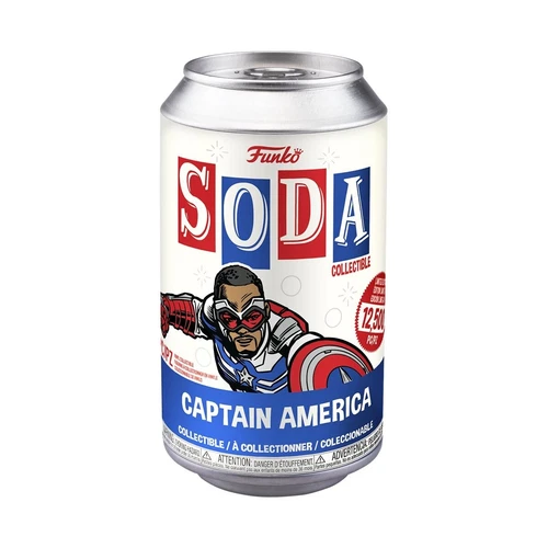 Funko Soda Marvel Captain America Sam Wilson Chance of Chase Factory Sealed New