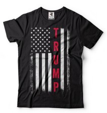 Trump 2024 T-shirt US president 45 re-election Flag 4th of July T-shirt USA tee