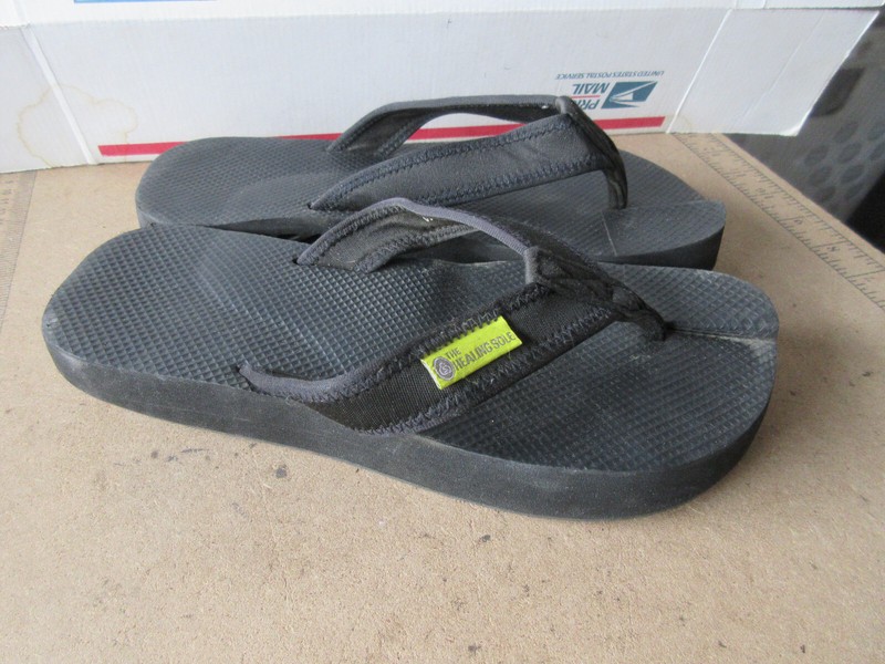 The Healing Sole Flip Flop Plantar Fascitis Sandals , W 10, M 8.5  - (O 642)