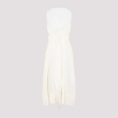 Women's Simone Rocha Embellished Feather Tie Slip Dress