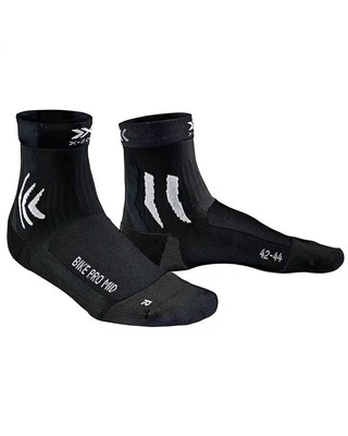 X-Bionic x-Socks Bike Pro Mid Socks Cycling, Opal Black