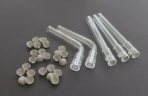 Glas-Mundstück für Arizer Solo 1- 3 Air 2 Max - 3 20 Siebe 1 Kappe - Bild 4 von 4