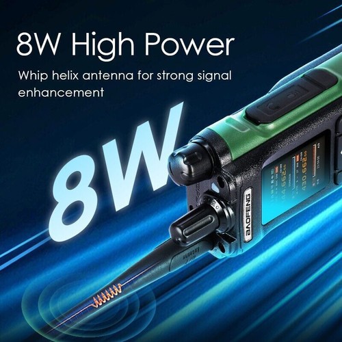 Nowe radio cyfrowe BAOFENG DM-32 DMR GPS typ C ładowanie 8W walkie talk - Zdjęcie 10 z 16