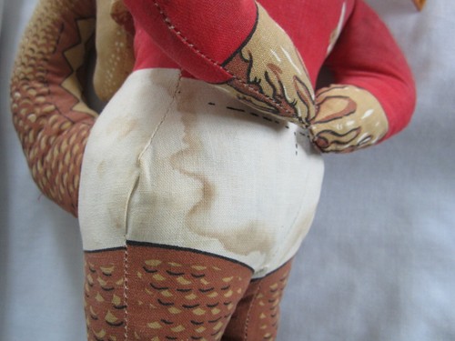 RARE DEANS /GWENT TOY DAI THE DRAGON WELSH RUGBY UNION MASCOT 1982 CENTENARY - Picture 8 of 9