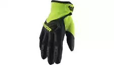 NEW THOR Spectrum Gloves - Acid/Black- Medium - MOTORCYCLE/OFFROAD/ATV
