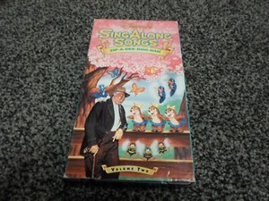 Disney Sing Along Songs Vhs Tape Zip A Dee Doo Dah Song Of The South Splash Ebay