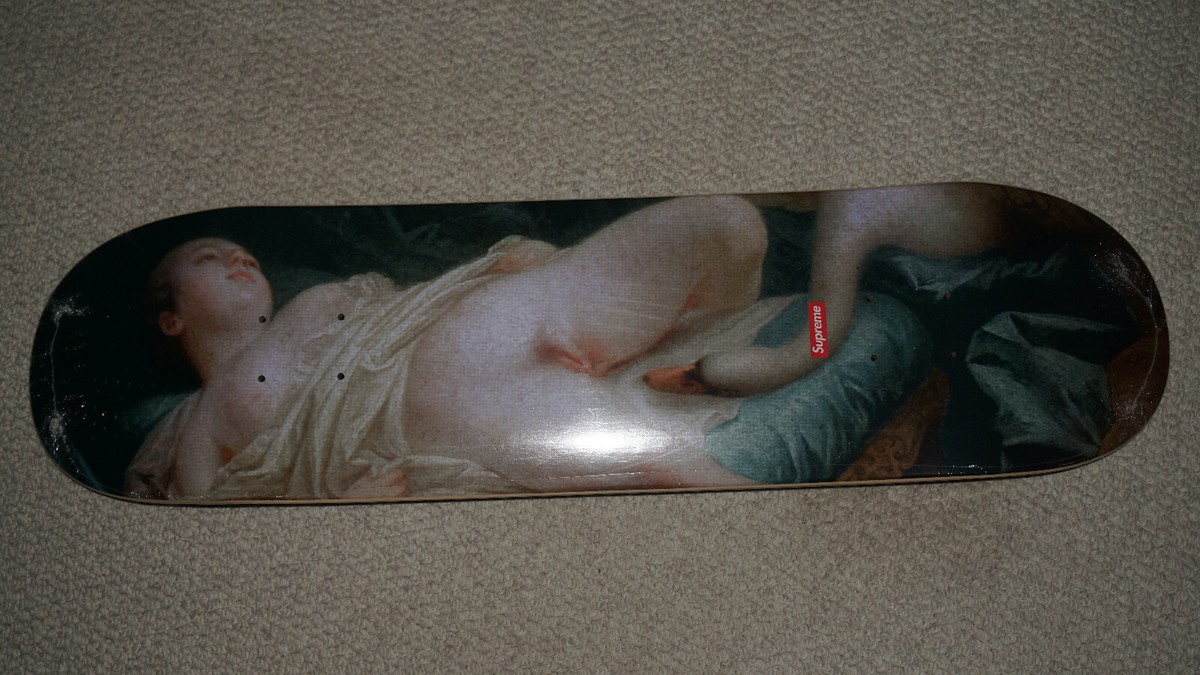 Supreme Leda And Swan Skateboard