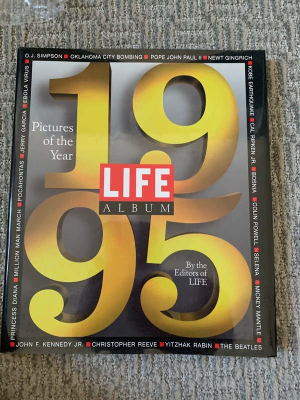 LIFE:YEAR IN PICTURES ALBUM 1995