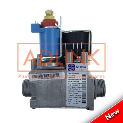 VOKERA AQUA NOVA 17 REV BOILER GAS VALVE 20007784 UK