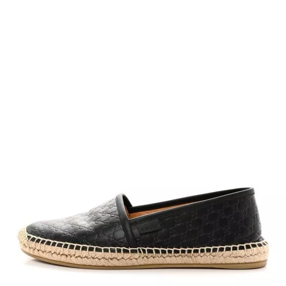 Espadrille en cuir femme Gucci Gg