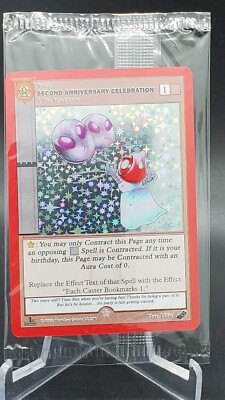 Second Anniversary Celebration 2nd MetaZoo 1st Edition Promo Card NM/MINT Sealed