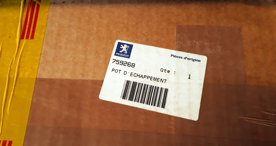 ÉCHAPPEMENT D'ORIGINE PEUGEOT POUR SCOOTER PEUGEOT V-CLIC " modèle 2014" - Photo 4/4