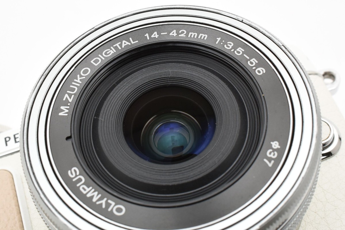 OLYMPUS PEN Lite E-PL7 white + 14-42mm + 40-150mm [Exc+++] From