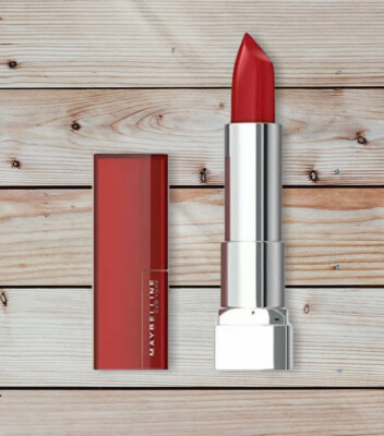 Maybelline Color Sensational Lipstick, Lip Makeup, Cream 311 CRIMSON ...