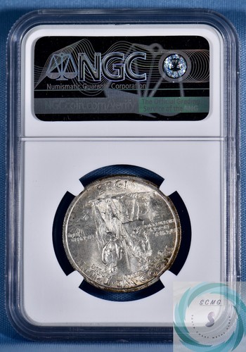1935 Boone Commemorative 50c NGC MS 66+ w/CAC Endorse - Vintage Booming Luster - Picture 3 of 12