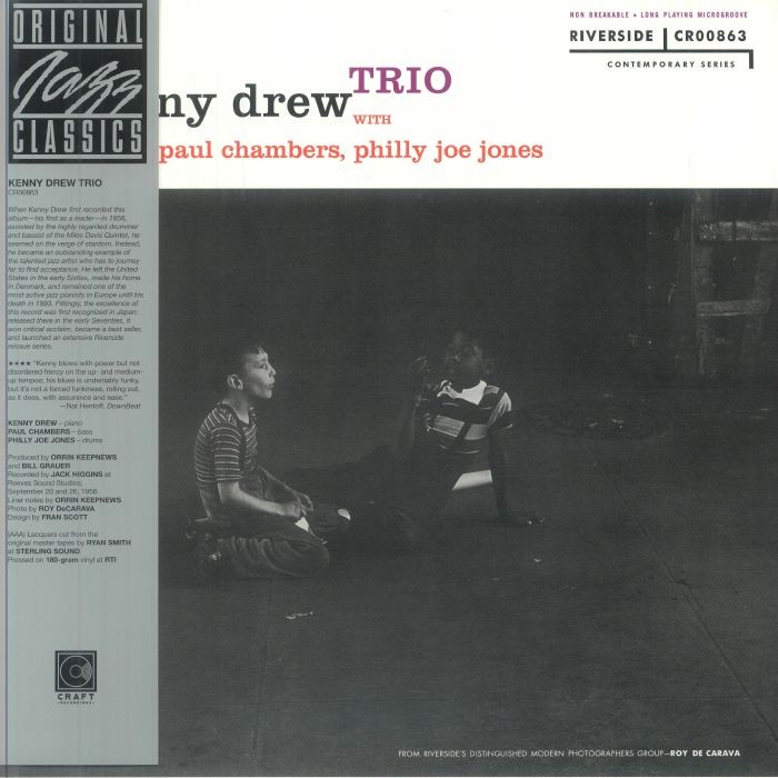 KENNY DREW TRIO - Kenny Drew Trio (Original Jazz Classics Series) - Vinyl (LP)