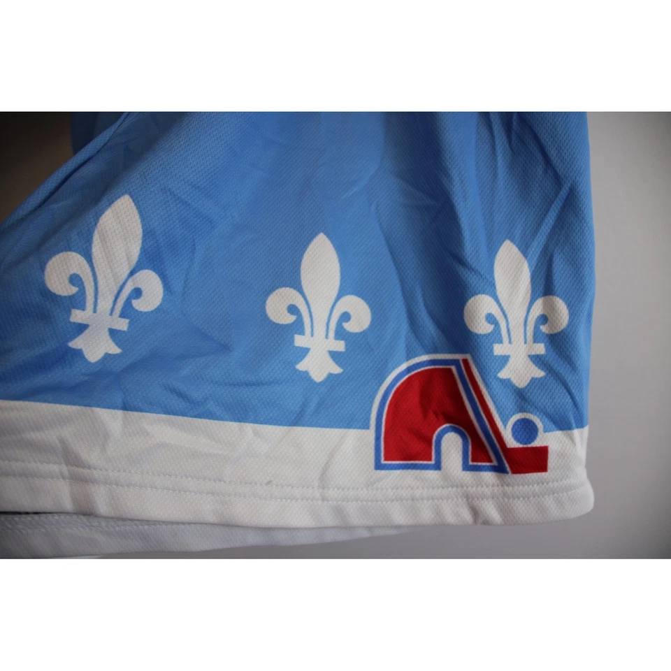 Montreal Canadiens NHL Hockey Shorts Fleur De Lis Light Blue Mens XL - Image 3 of 4
