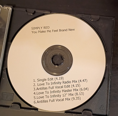 Simply Red_You Make Me Feel Brand New_Love To Infinity_Remixes_Promo_Unplayed