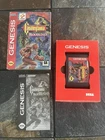 Castlevania Bloodlines Sega Genesis Cardboard  with Manual