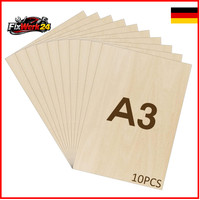 Wisyok 10 StüCk Sperrholz 420X300X2Mm