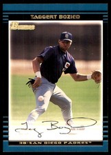 Taggert Bozied 2002 Bowman Draft Picks & Prospects #BDP118 Padres MLB READ
