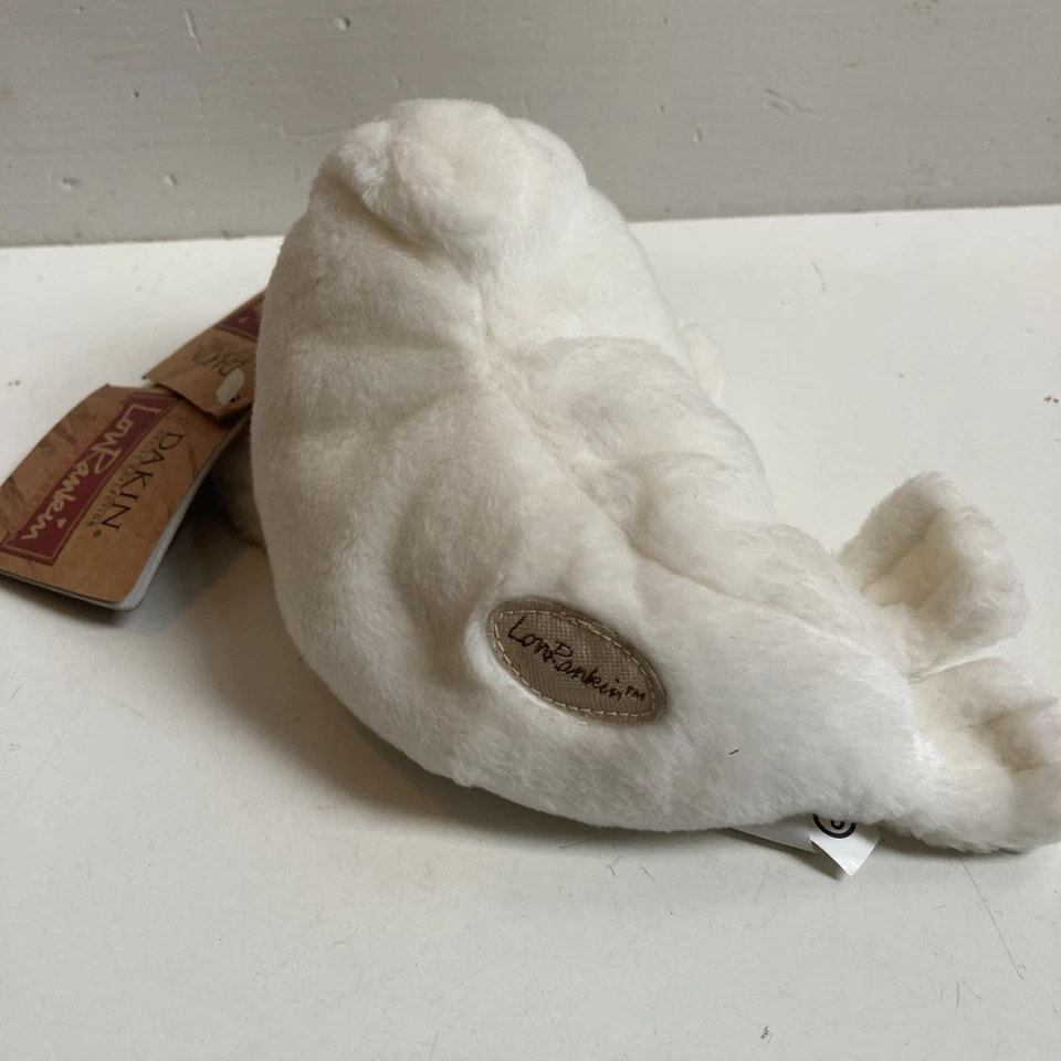 Vintage Lou Rankin Spencer Plush White Harp Seal Baby by Dakin 6” W/ Tags - Image 3 of 4