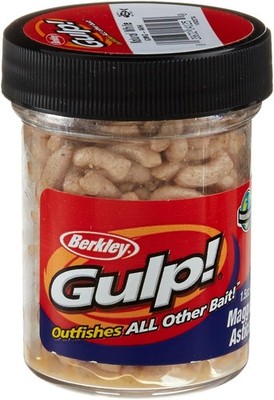 Gulp! Maggot, Natural White, 1-Inch