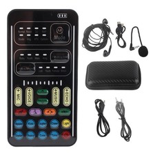 Sound Changer I9 Voice Changer Multifunction Portable Recording Mini Sound Card
