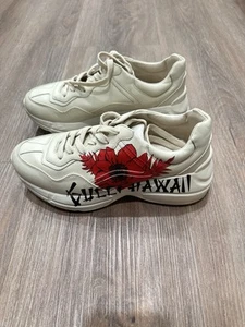 Baskets Gucci Rython Hawaii imprimées taille 39