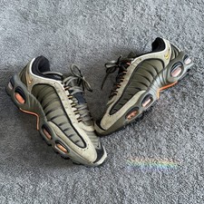 Mens Nike Air Max Tailwind Trainers Khaki Black UK 9.5 9/10 Condition