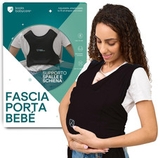 Fascia Porta Bebe Neonato Facile Da Indossare, Regolabile E Unisex - Marsupio Ne