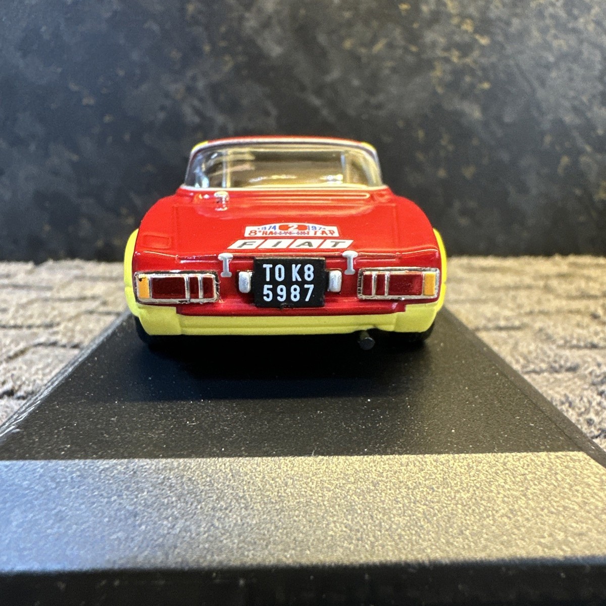 IXO DEAGOSTINI 1/43 FIAT 124 ABARTH PORTUGAL 1974 RALLY CAR. B5 | eBay