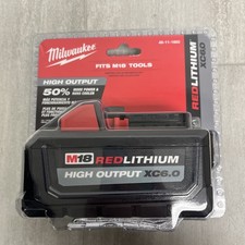 Milwaukee M18 RedLithium High Output XC6.0 Battery Pack - Black 48-11-1865 