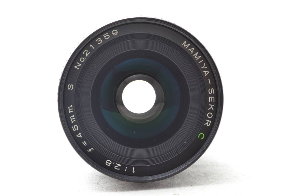 Near MINT** Mamiya Sekor C 45mm f/2.8 w/ Cap For M645 1000S Super