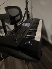 Korg Kronos 61-Key Music Workstation Electronic Keyboard, TouchView, Black